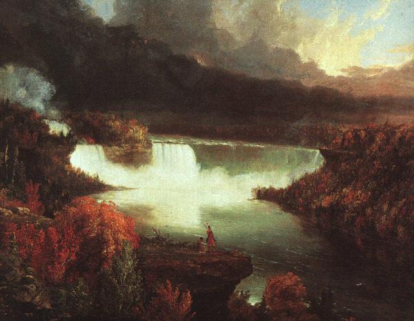 Thomas Cole Niagara Falls oil painting picture